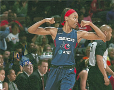 SHATORI WALKER-KIMBROUGH Signed 8 x 10 Photo WNBA Basketball WASHINGTON MYSTICS