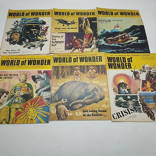 World of Wonder Vintage Children's Science & Discovery Magazine 1973 - 44 Issues - Picture 18 of 22