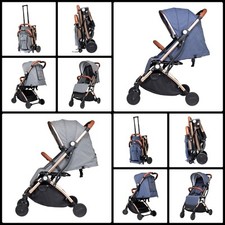 Baby Prams Pushchairs Airline Approved Foldable Cabin Stroller Travel Buggy