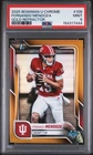 2025 Bowman Chrome University Football Gold Refractor Fernando Mendoza #109