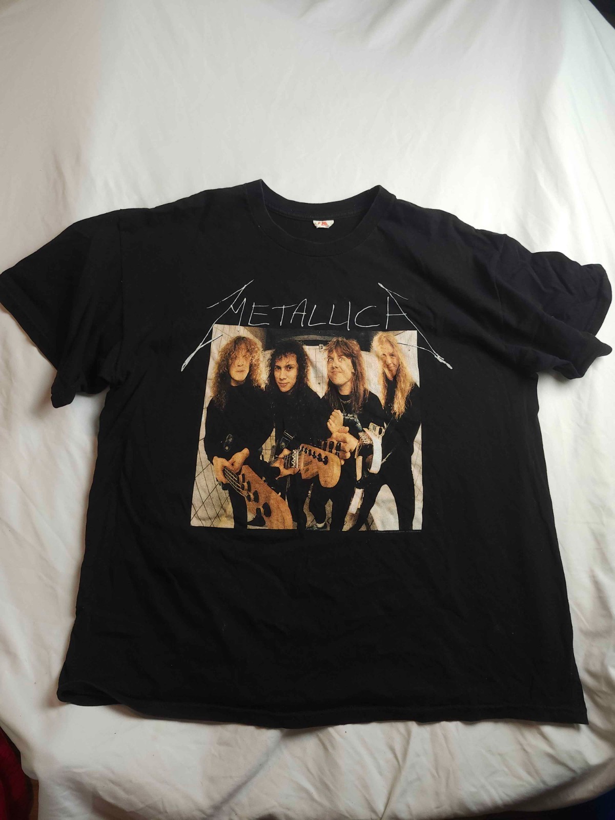 Vintage 90s Metallica Band T-Shirt Mens XL Heavy Metal Music Festival Concert