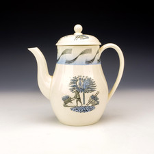 Wedgwood Pottery - Eric Ravilious - Garden Pattern Coffee Pot - Art Deco