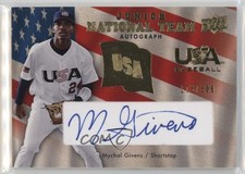 2008 Upper Deck Blue Ink 173/309 Mychal Givens #USJR-MG Auto 3y4