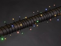 Vellight LED Lichterkette Mehrfarbig 12M, Weihnachtsbeleuchtung Mit 80 Leds,