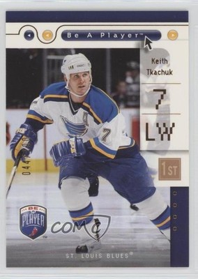 2005-06 Upper Deck Be a Player First Period 44/100 Keith Tkachuk #78 HOF 4ry
