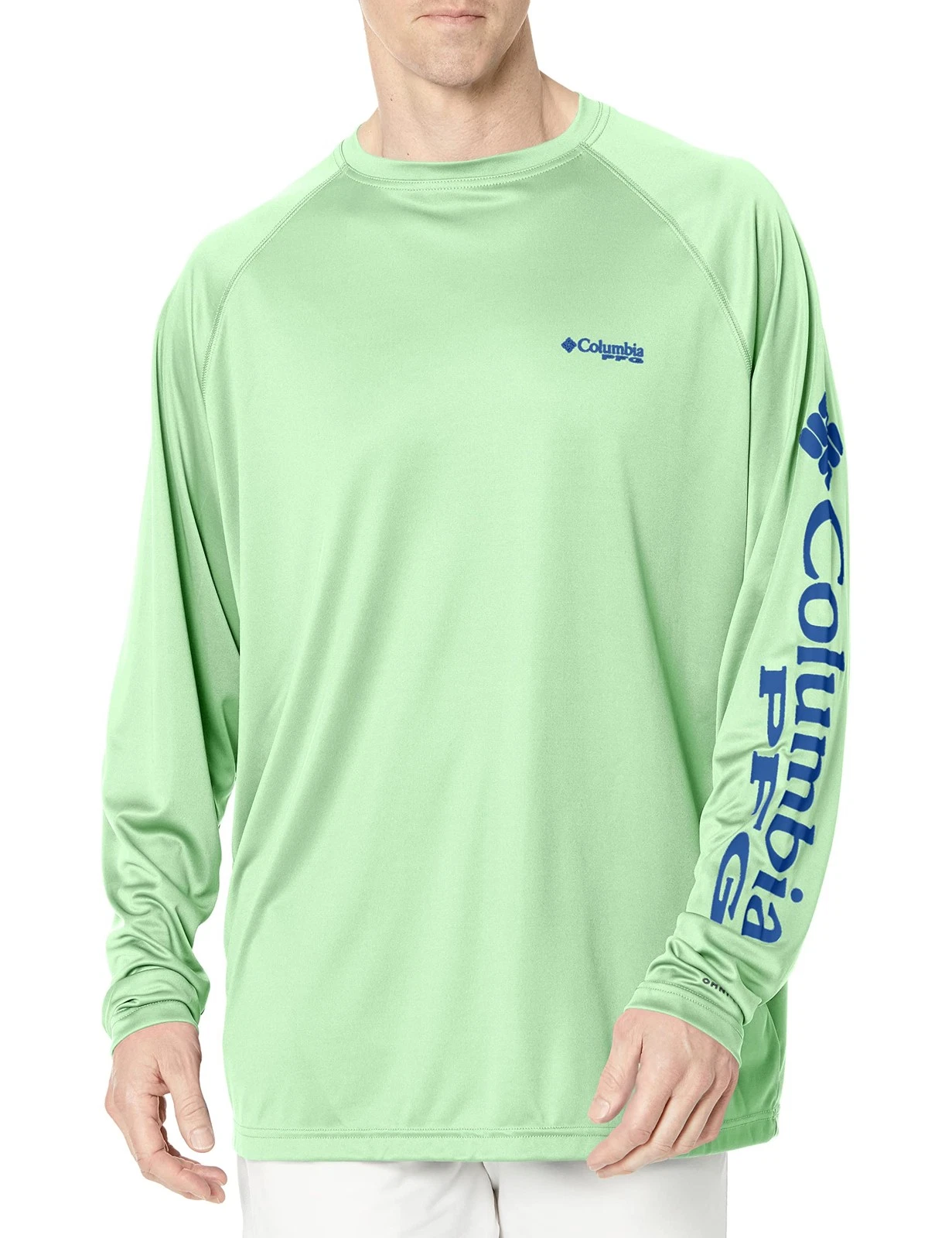 Columbia Men's PFG Terminal Tackle Long Sleeve Fishing Shirt, Key West/Vivid