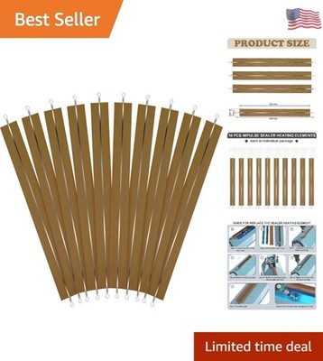 10 Pieces 12 Inch Impulse Sealer Replacement Parts Heat Sealer Replacement St...