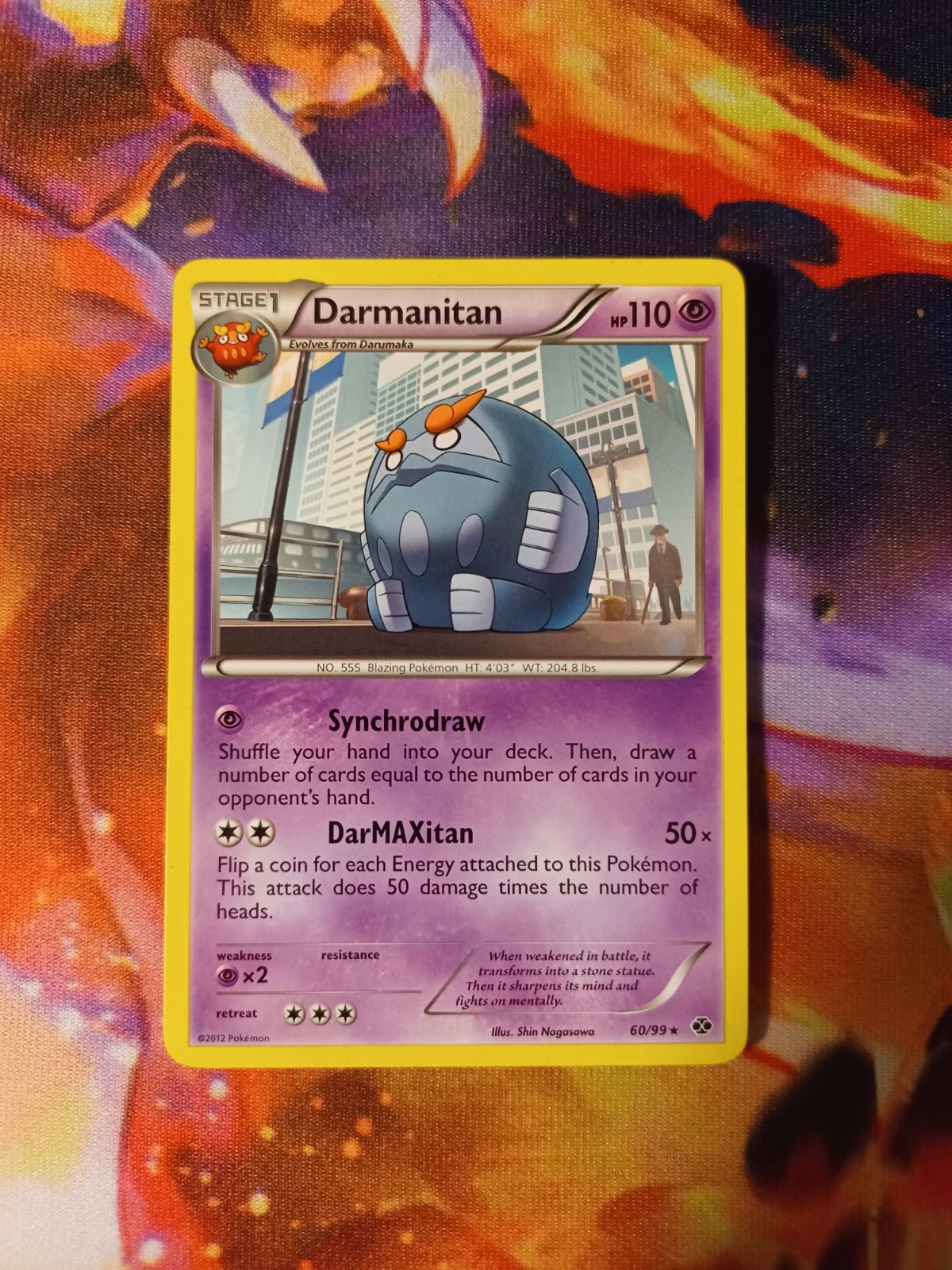 Darmanitan 60/99 Non-Holo - Next Destinies