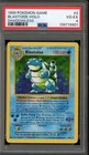 Pokemon Blastoise Base Set Shadowless Holo Rare #2 PSA 4