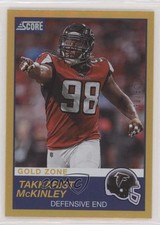 2019 Score Gold Zone 30/50 Takkarist McKinley #252 z6b