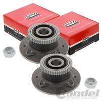 2X Mapco RADLAGER-SATZ Hinten Beidseitig Passend FüR Renault 25 Espace | 26125