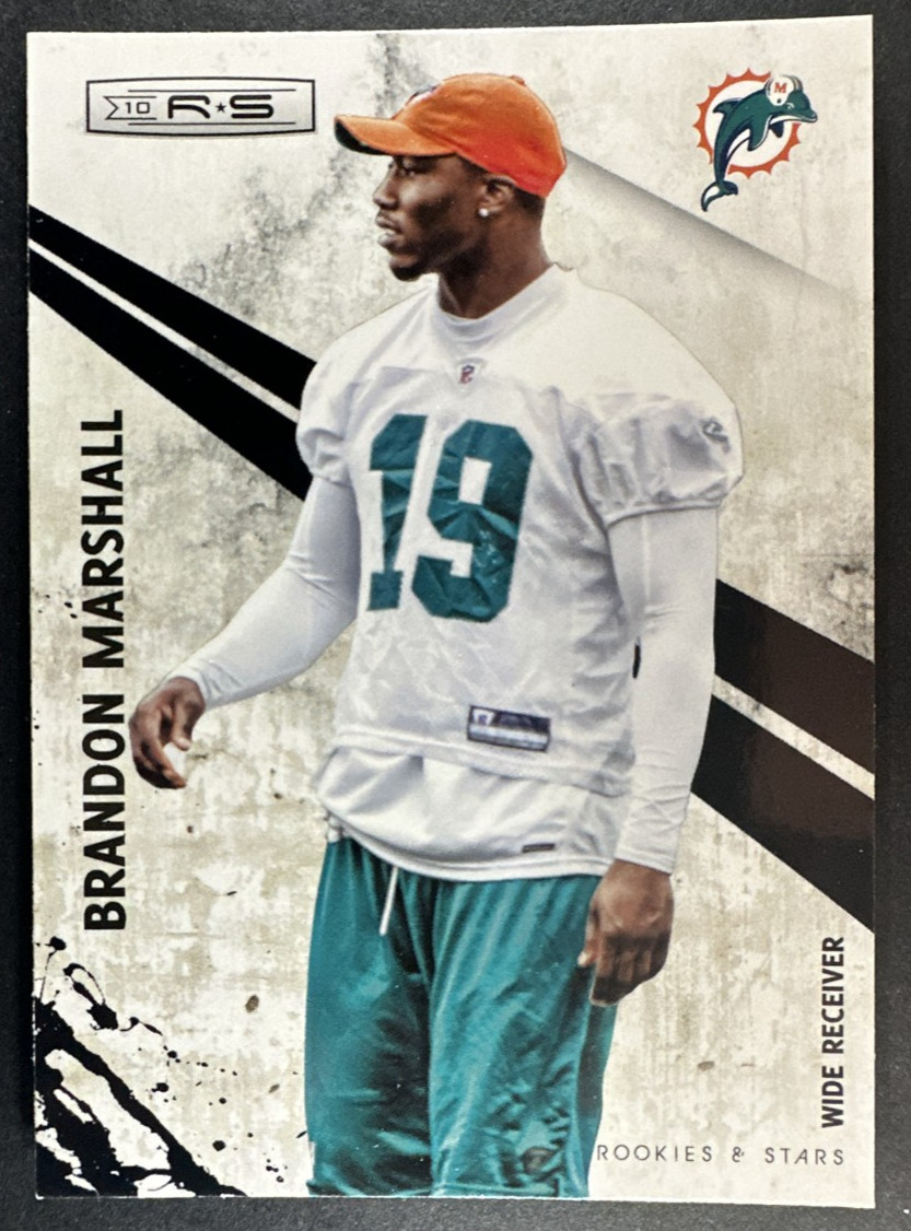 2010 Panini Rookies & Stars #42 Brandon Marshall - Miami Dolphins