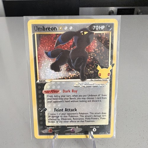 Pokémon TCG Umbreon 25th Celebrations 17/17