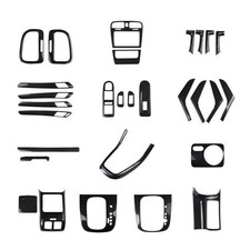 For Volkswagen Vw Golf 6 Mk6 2009-2012 Rhd Abs Carbon Fiber Interior Stickers