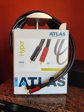Atlas Hyper RCA Cables 3m Pair Interconnects Made in Scotland 