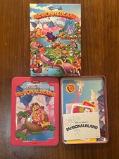 2025 MCDONALD S MCDONALDLAND ADULT HAPPY MEAL Birdie Tin Complete Unused Code