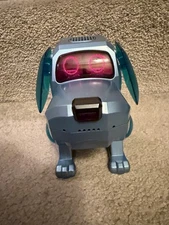 Vintage 1999 Tiger Electronics/Sega Poo -Chi Interactive Robot Dog In Blue