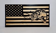 Custom Wooden Flag