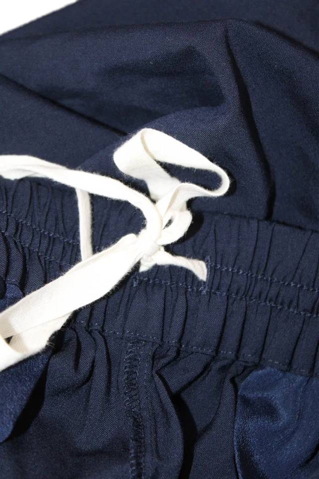 Pantalones deportivos J Crew unisex azul oscuro con cordón talla 8 Foto 4 de 4