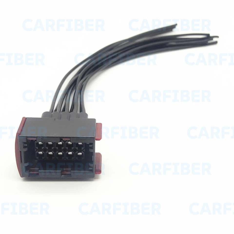 10-Way Front Headlamp Headlight Pigtail Connector Fits Buick Cascada 2016-2019 - Image 3 of 4