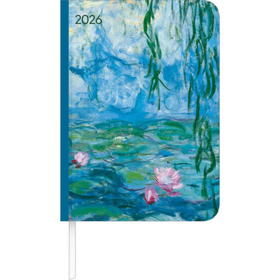 Alpha Edition | Lady Journal Monet 2026 - Taschenkalender A6 (10,7x15,2 cm) -...