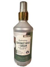 3 ANTI-FRIZZ Hydrating Coconut Milk Argan Curl Boost Leave In no parabens mujer