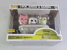 Funko Pop! Moments: Disney Lock, Shock & Barrel Hot Topic Exclusive Figures READ