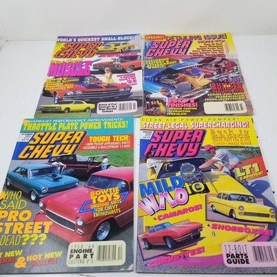 Super Chevy Magazine Lot 1991 1992 Vandergriff Bow Tie Boys Corvette Suspension