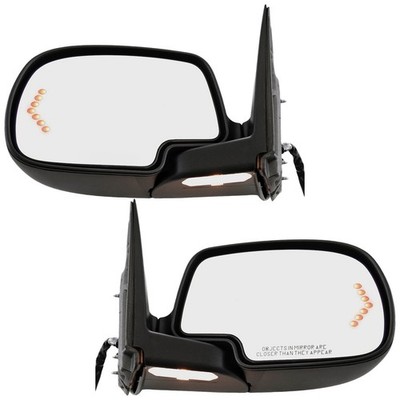 Pair Mirrors Set of 2  Driver & Passenger Side Heated for Chevy Yukon Suburban
