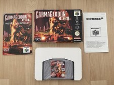 ebay® Auktion 336052200478 | CARMAGEDDON 64 N64 Nintendo 64 Spiel in OVP, CiB aus privater Sammlung Thumbnail of ebay® auction 336052200478 | CARMAGEDDON 64 N64 Nintendo 64 Spiel in OVP, CiB aus privater Sammlung