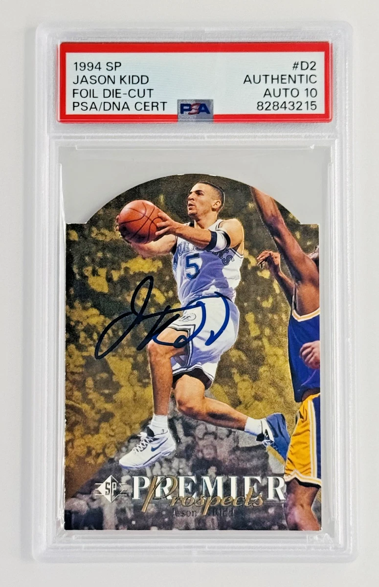 Upper Deck Jason Kidd Basketball Original Autographed Sports 