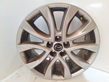 2015 MAZDA CX-5 MAZDA CX-5 19" ALLOY 7 X 19 ET 50 WHEEL HAS MACHINE MARKS TO EDG