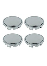 Chrome 4pcs 56mm Car Wheel Center Caps Hub Tyre Rim Hub Cap Cover ABS Universal