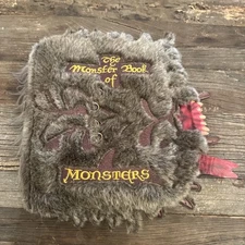 Harry Potter Monster Book of Monsters Plush Pillow The Noble Collection 14”