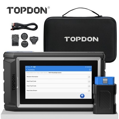 TOPDON AD800 BT 2.0 KFZ OBD2 Diagnosegerät Alle System auslesegerät Deutsch TPMS
