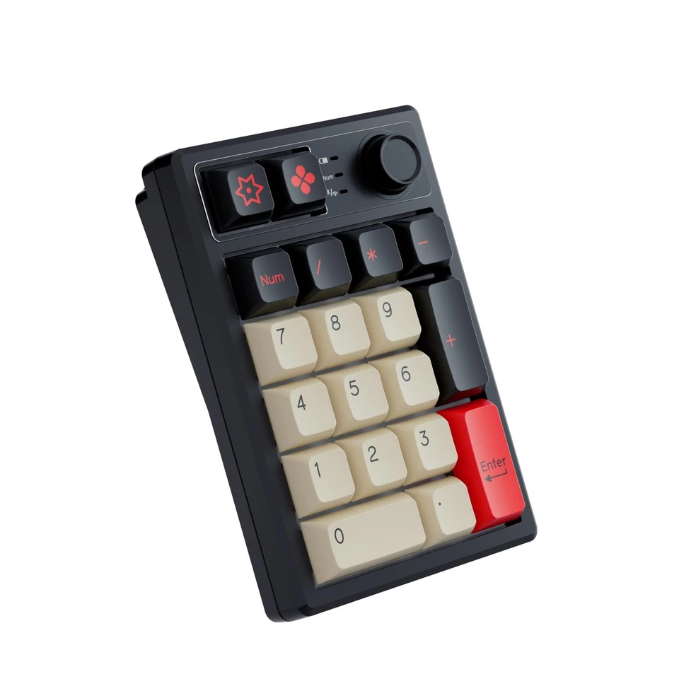 K19 Wireless Numeric Keyboard, Mechanical Number Keypad Hot-swappable Bluetoo... - Image 3 of 4