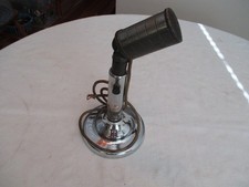 Vintage 1950's RCA Short Wave Radio Press Button Microphone Not Tested