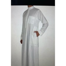 Al Haramain – Mens Saudi Style Thobe Classic - Full Length Long Sleeve Islamic