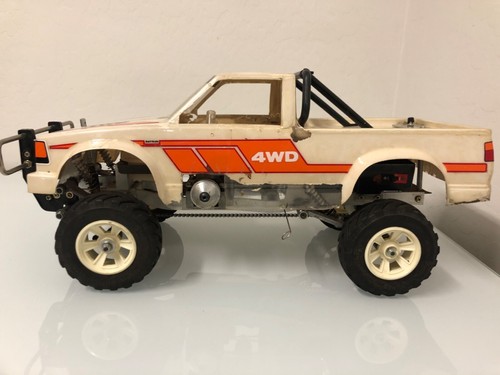 Vintage Kyosho Datsun 4WD Dirt Road 10 RC 1:10 Scale Truck. - Bild 2 von 24