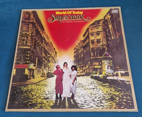 Supermax - World Of Today (Atlantic - ATL 50 423 / Translucent Blue) - Bild 2 von 5