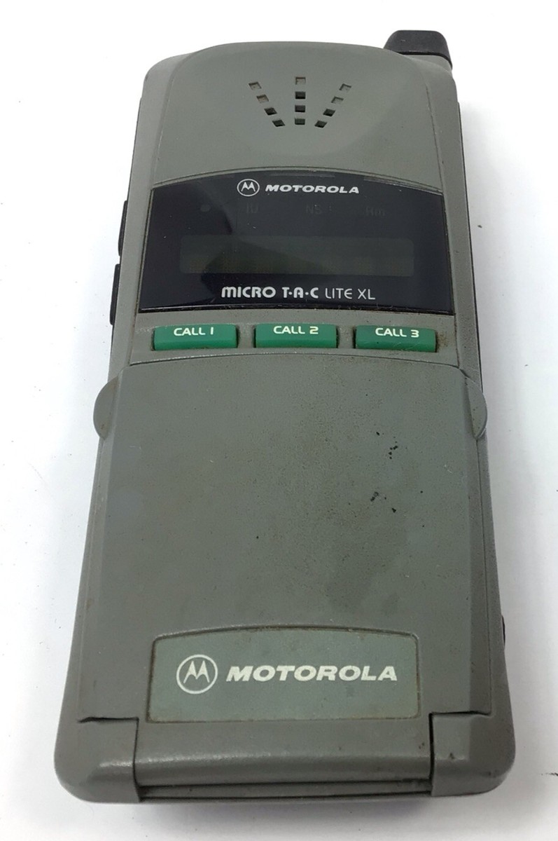 Vintage Motorola Micro TAC Lite XL Cellular Phone | eBay