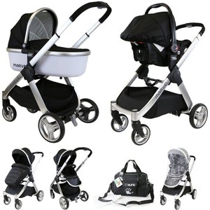 marvel pram 3 in 1