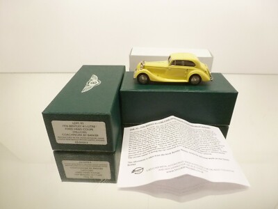 LANSDOWNE LDM93 1936 BENTLEY 4¼ Litre FIXED HEAD COUPE - 1:43 - GOOD IN BOX