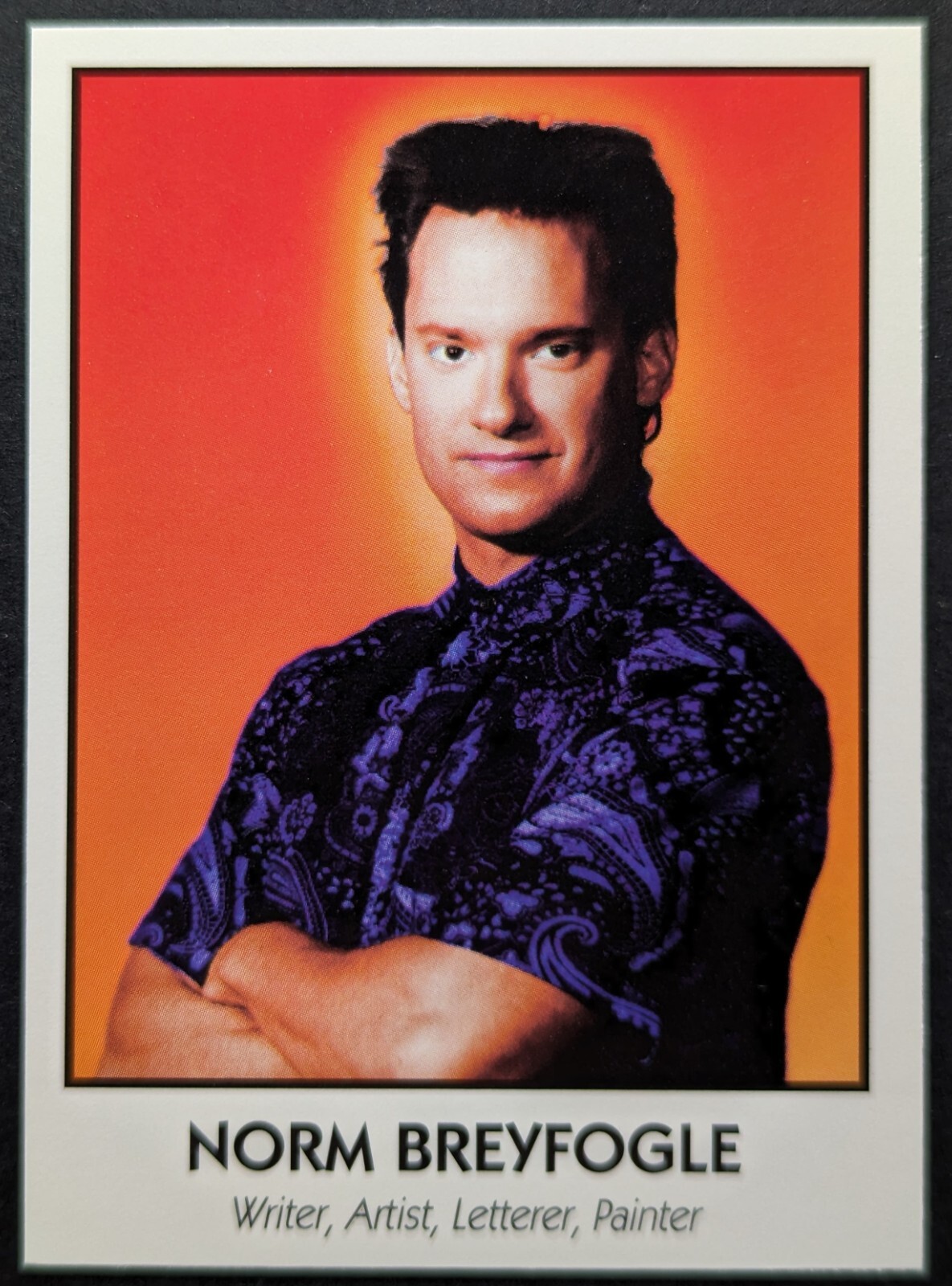 Norm Breyfogle 1992 Famous Comic Book Creators Card #7 (NM)