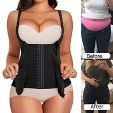 Fajas Reductoras Colombianas Body Shaper Gym Waist Trainer Tummy Control Corset