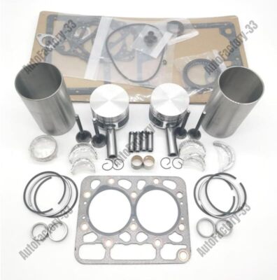 Overhaul Rebuild Kit for Yanmar 2TNV70 Engine Kobelco SK10SR New Holland E10SR