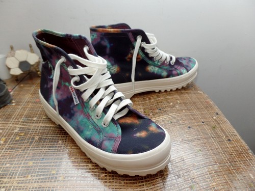 Superga Alpina Tiedye Uva Catawba Rossa W 8/M 6,5 EU39 - Foto 5 di 12