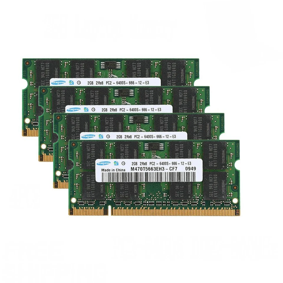 20GB 16GB 8GB 4GB 2GB PC2-6400S DDR2-800Mhz notebook Memory 200pin RAM LOT UK - Image 3 of 4