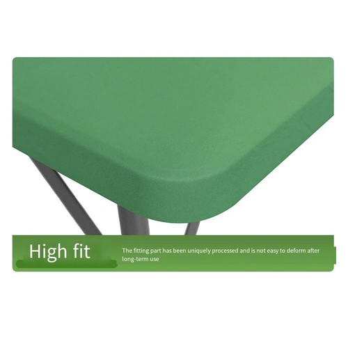 Spandex Picnic Table Cloth, Elastic Fitted Tablecloths for Rectangle Tables New - Picture 6 of 19