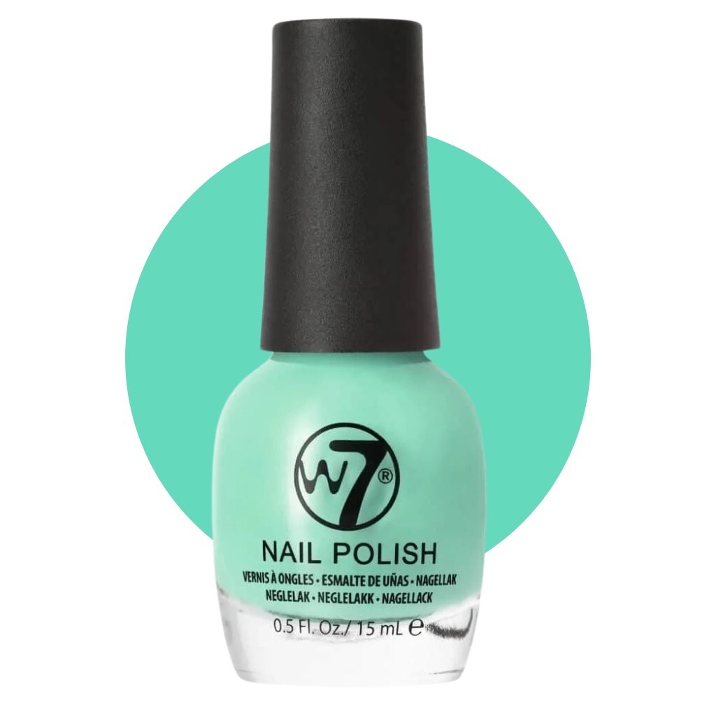 W7 Nagellack In '29 Mintoff' – 15 Ml, Mit Gel-Textur & Hochpigmentierter Farbe Für Langanhaltenden Glanz